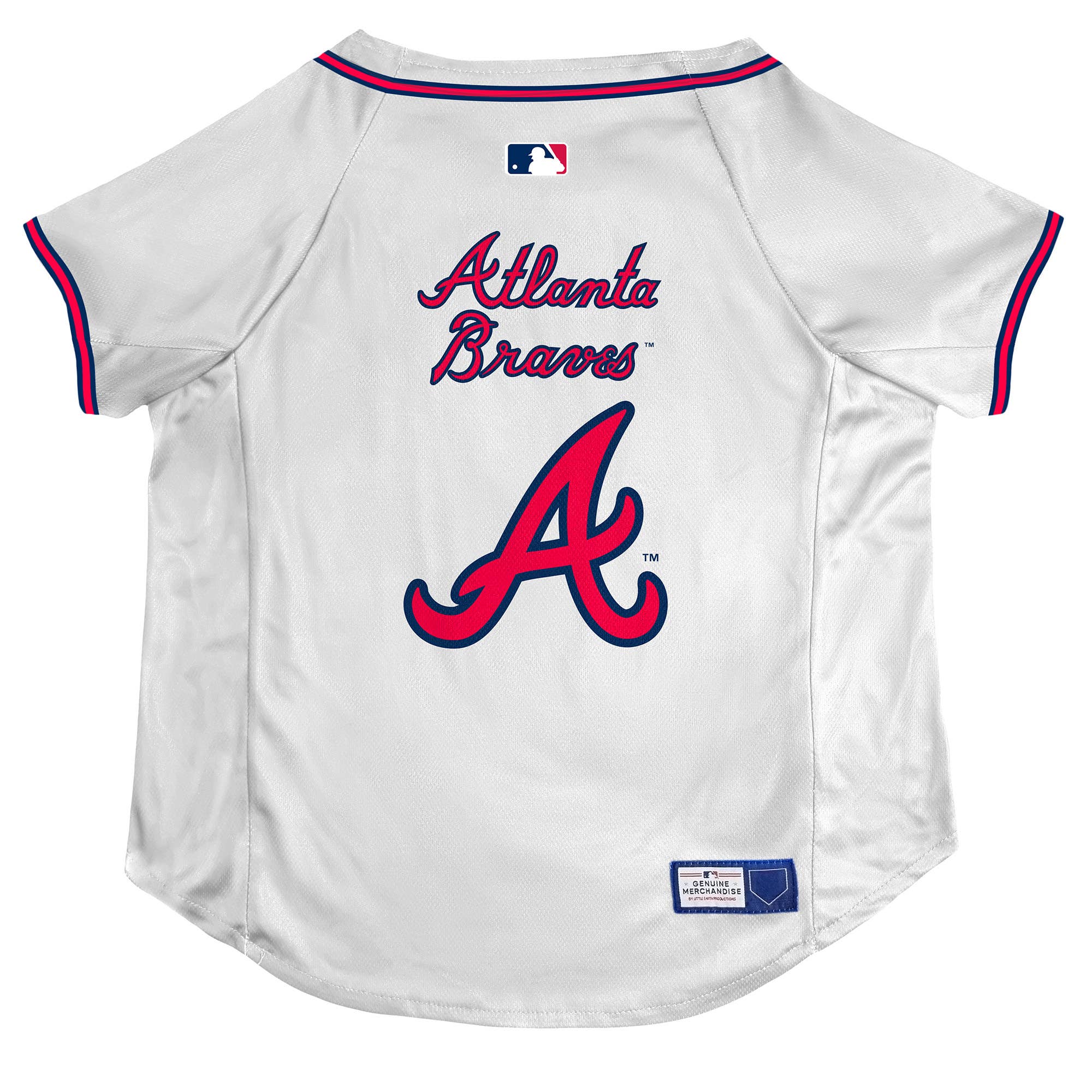 MLB Atlanta Braves Pet Stretch Jersey